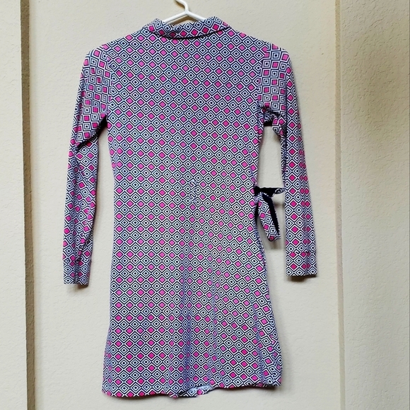 Tooby Doo Girls L/S Dress with Belt Tie.  Size 12 - Picture 6 of 8